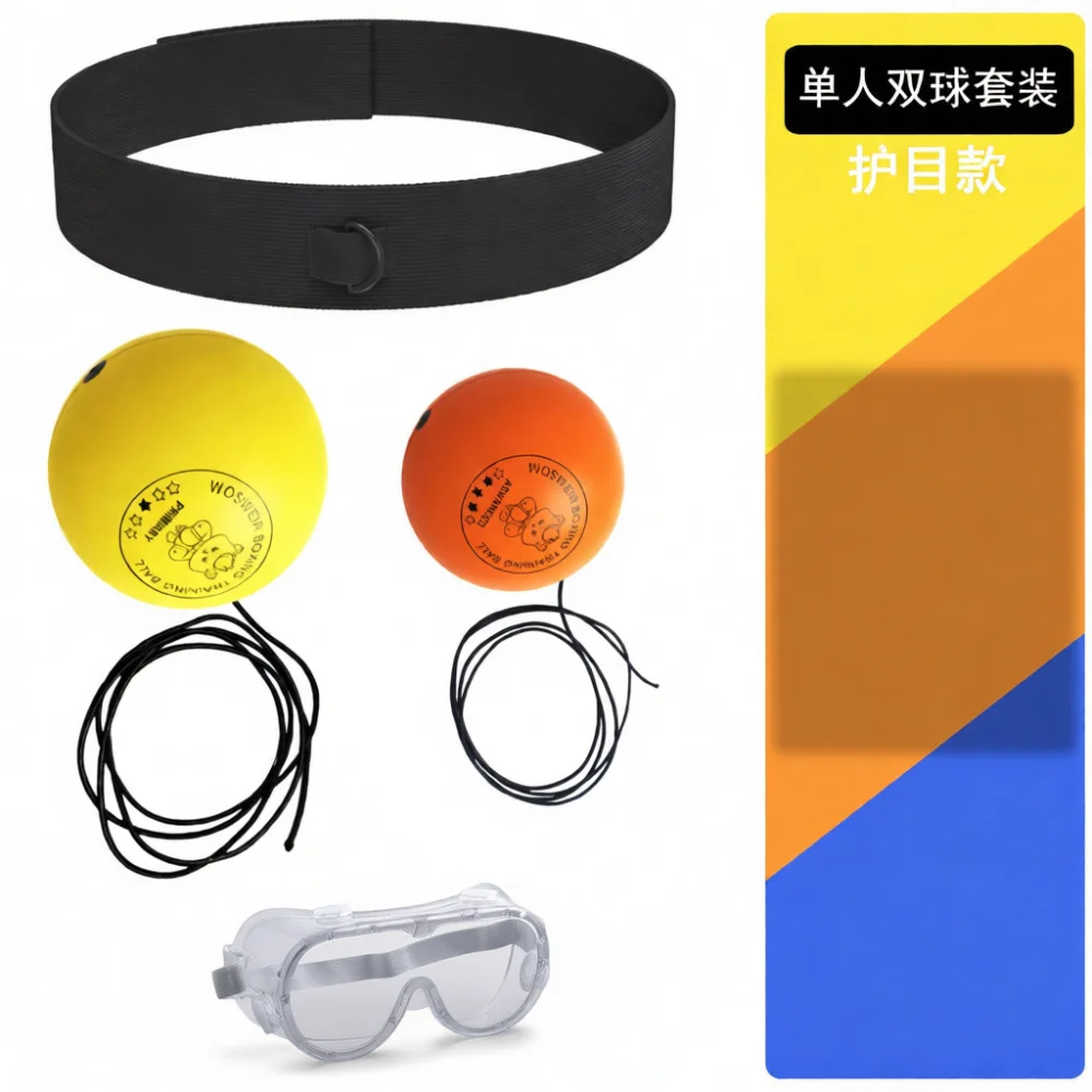 Boxing Training Gear Reflex Speed Ball With Headband Fitness Combat Punching Exercise Tool For Home Workout Practice
