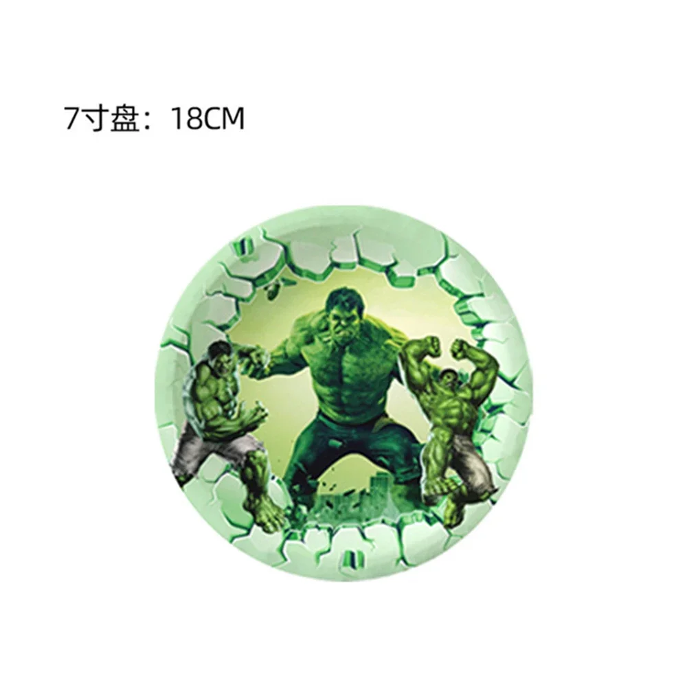 Avengers Hulk tema compleanno supereroe tazza usa e getta piatto tovagliolo palloncino ragazzo ragazza bambini compleanno Baby Shower Decor forniture