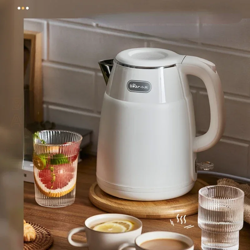 

Portable Electric Kettle Home Electric Kettle Stainless Steel Automatic Anti-Dry Burning Water Pot Small Tea Kettle غلاية ماء