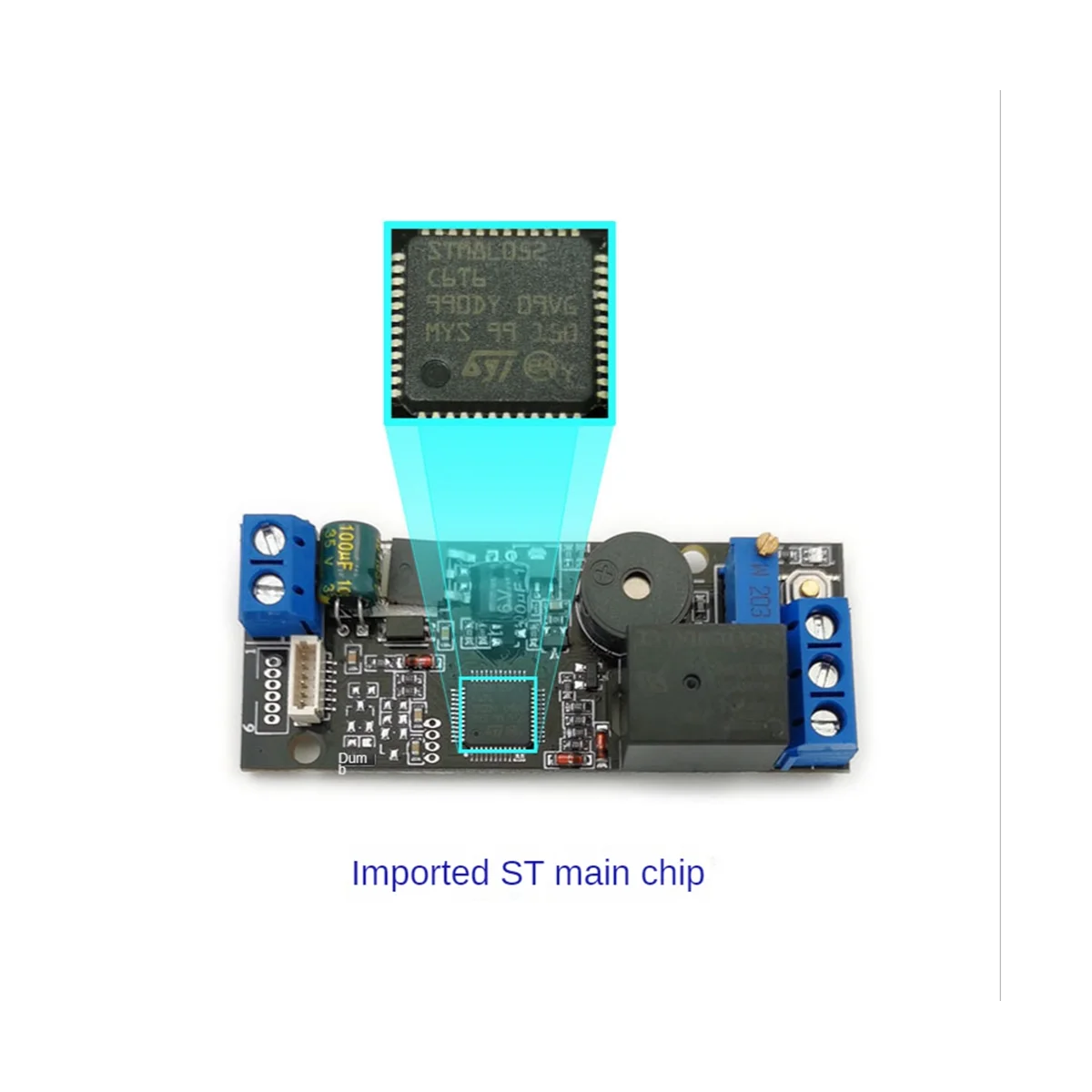 Imagem -05 - Fingerprint Controller Kit com Módulo K202 Mais R503 Dc12v Baixo Consumo de Energia Placa de Controle