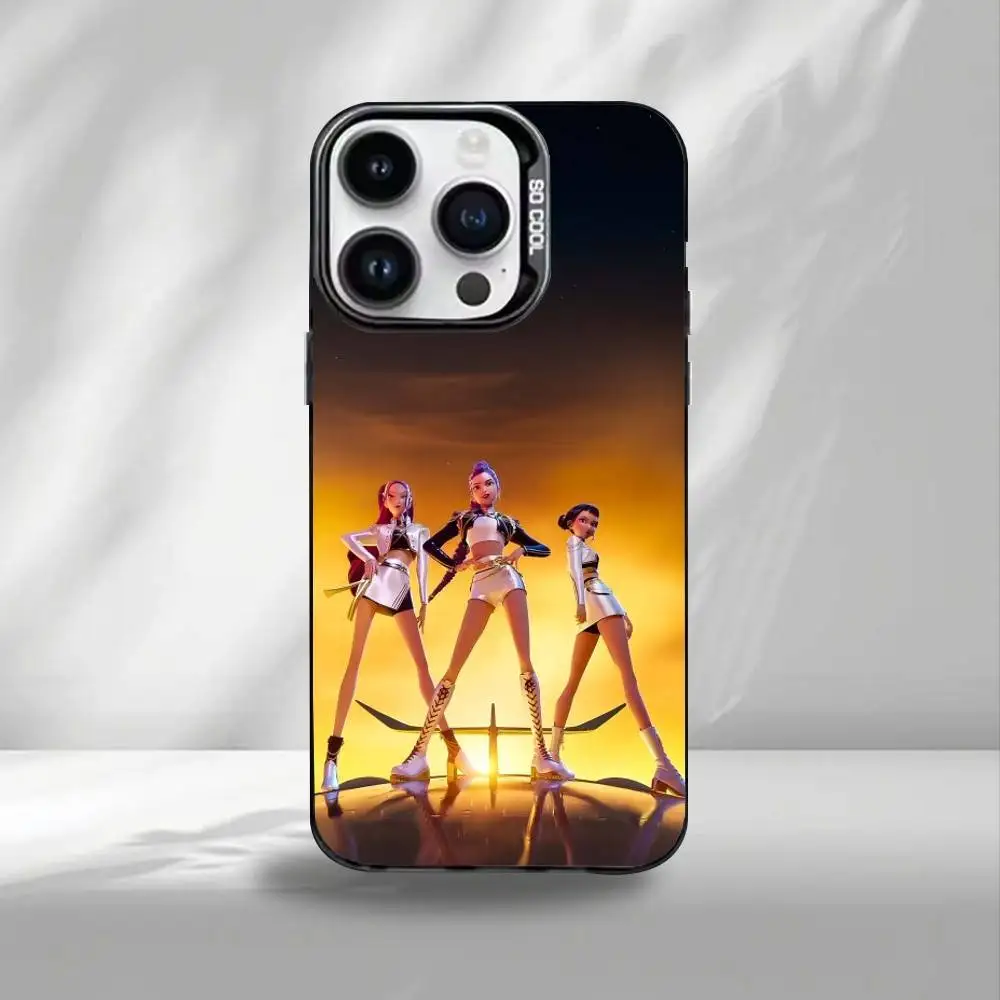 K-KPop D-Demon H-Hunters  Phone Case For iPhone17,16,15,14,13,12,11 Plus,Pro Max Black Candy Matte Shockproof Cover