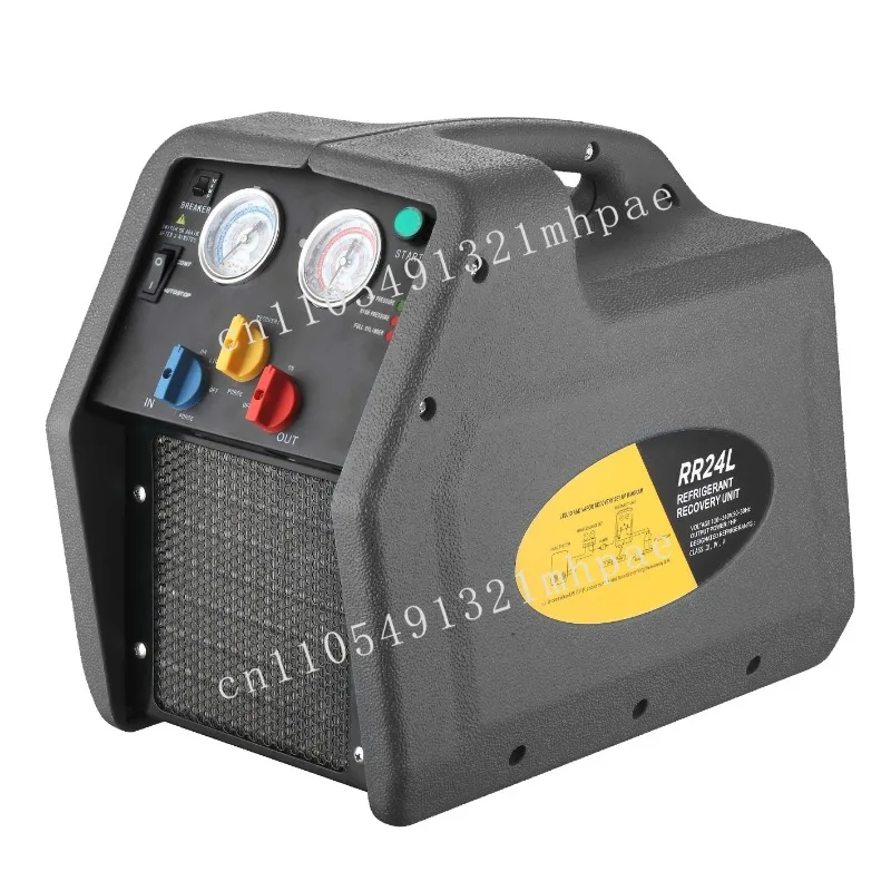 R32 R1234YF R410A R134a Refrigerant Recovery Machine 1 HP RR500 Automotive Air Conditioning HVAC Refrigerant Recovery Device