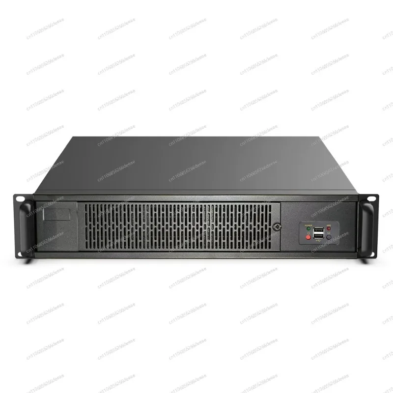 2U Rackmount Server Chassis Support EATX Full Height GPU Dual Redundant Power Supply 19 Inch Rack