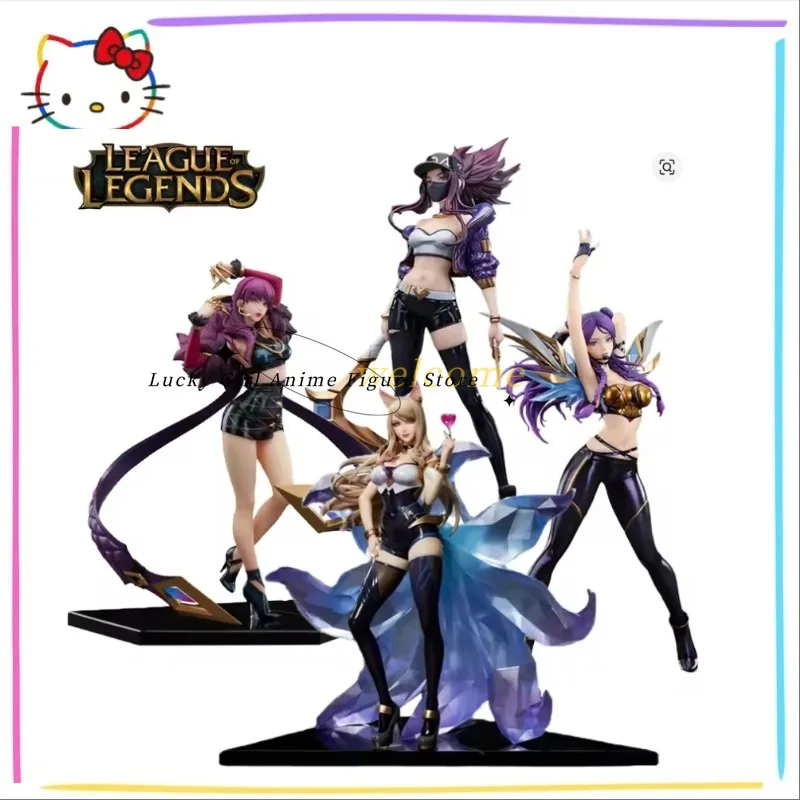 В наличии оригинальные APEX-TOYS LOL K/DA Akali Evelynn Kaisa Ahri 1/7 2025Новые игры Аниме Фигурки Модели Коллекция Лидер продаж Куклы