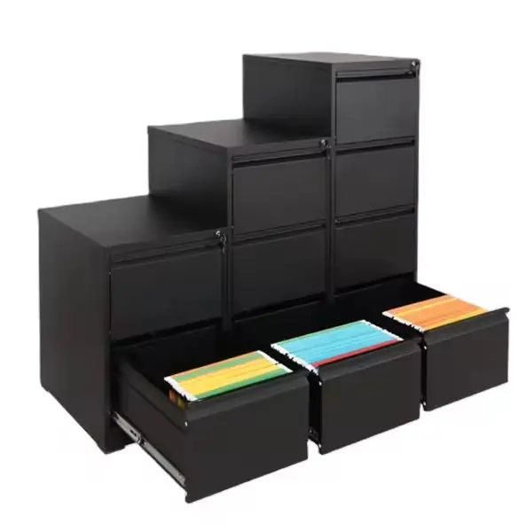 #hu Adjustable Modern Steel Vertical File Cabinet Drawer Filing Storage Office Home Hotel Warehouse Basement Library Kitchen Use