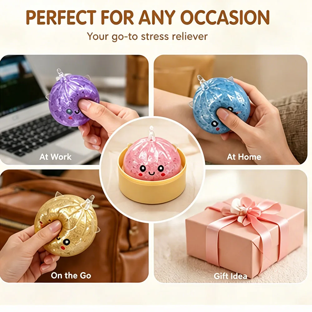 Unicorn Xiaolongbao Squishy Mystery Blind Box Slow Rising Squeeze Fidget Sensory Anti Stress Party Favor Goodie Bag Gift Item
