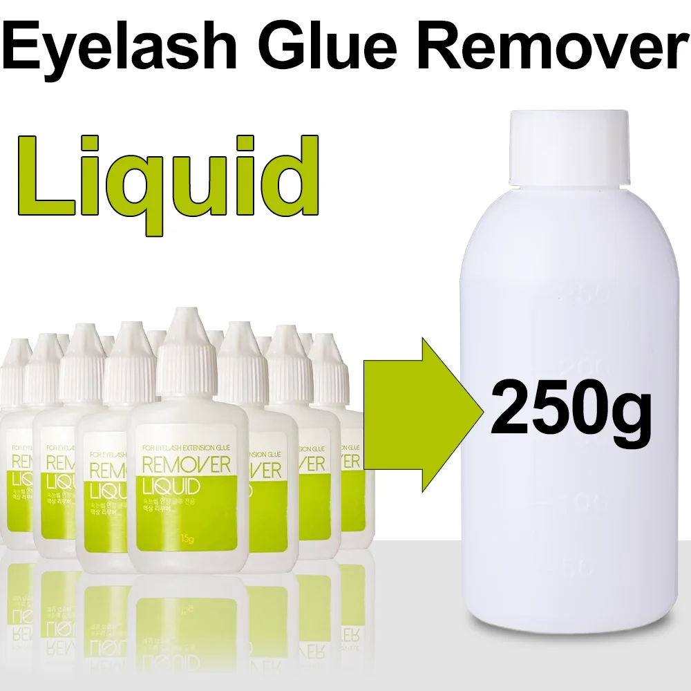 250g Eyelash Glue Remover Original Korea Sky Liquid Remover for Eyelash Extensions Eyebrow Glue Lash Removal Liquid Makeup Tools