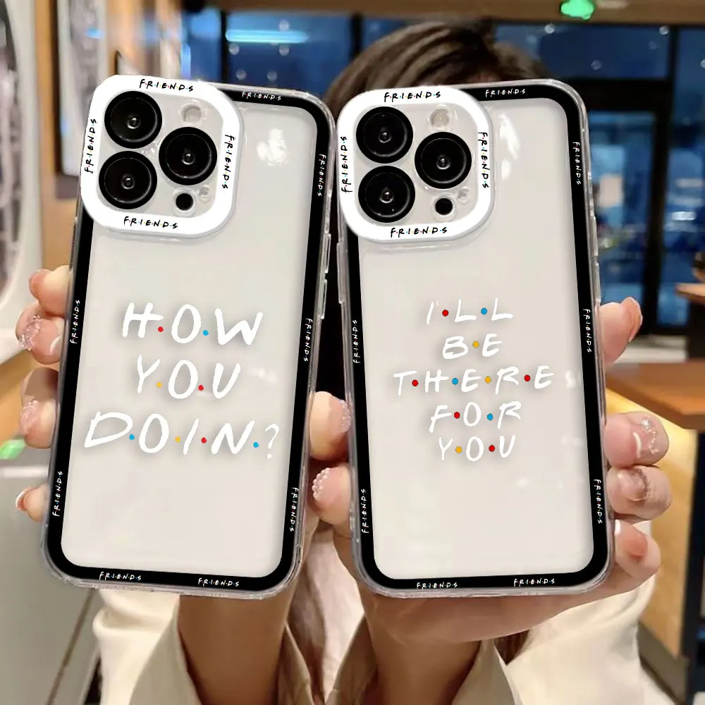 

Funny Friends TV Show Clear Phone Case For Samsung A22 A23 A25 A26 A30 A32 A33 A35 A36 A51 A52 A53 A54 A55 A56 A71 A72 A73 Case