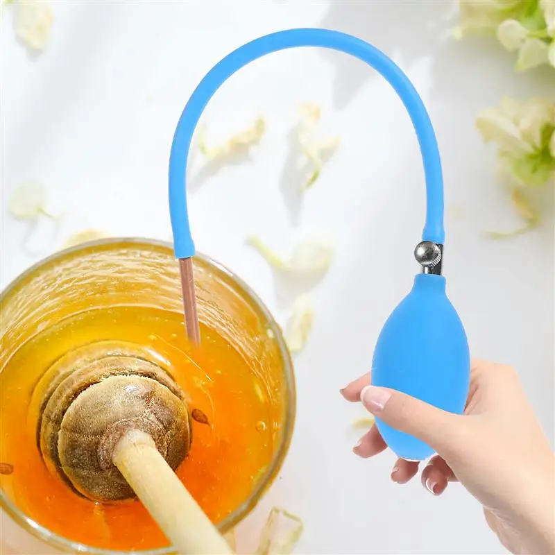 

Convenient Sugar Tool Manual Sugar Blowing Pump Plastic Baking Sugar Blower Pump Detector Airbag Tool Copper Pipe Cookie Decor