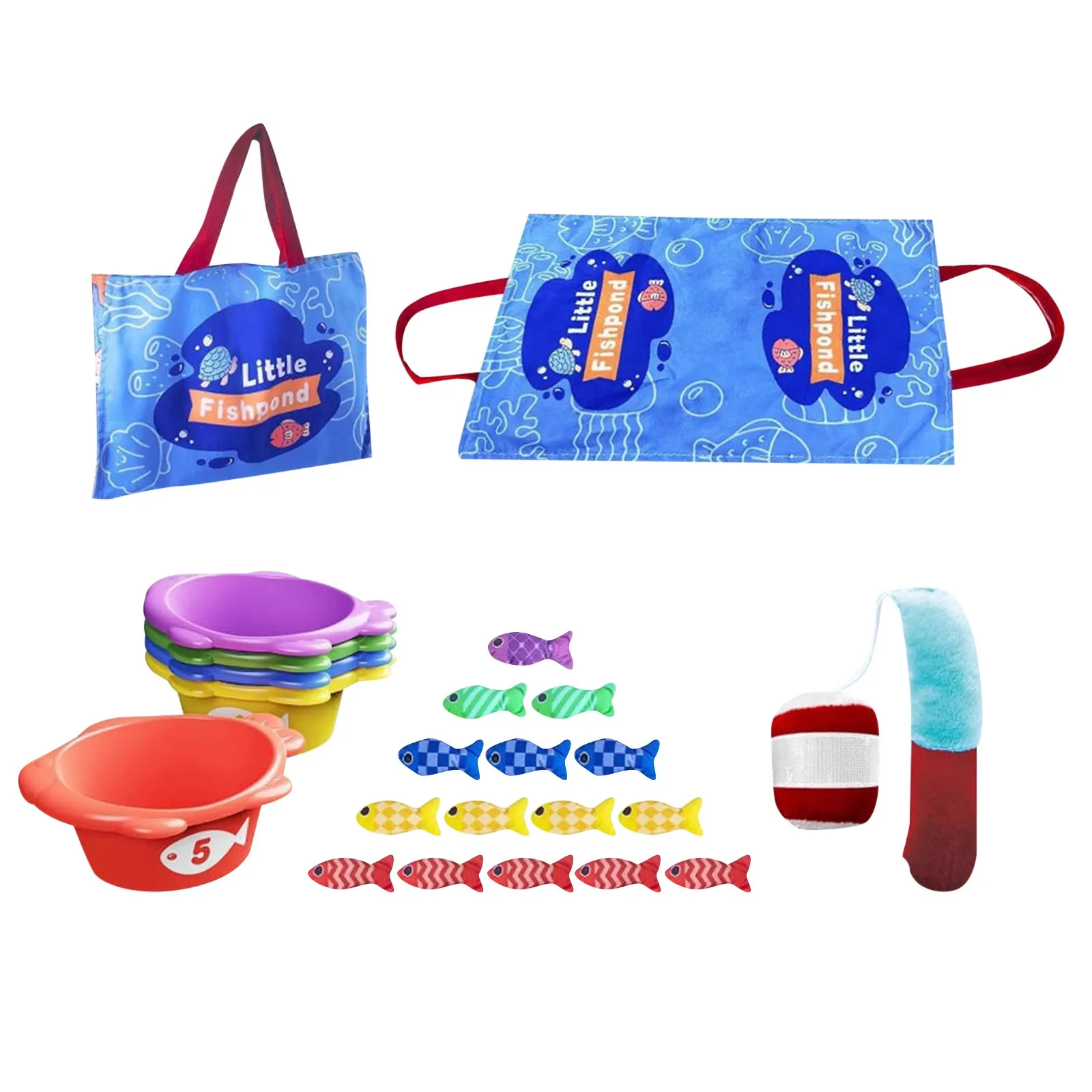 ألعاب 10 أشهر ألعاب مونتيسوري لعمر سنة واحدة صبي فتاة هدايا القماش لعبة الصيد للطفل 1 3 فرز تعلم ألعاب الأطفال 6 12