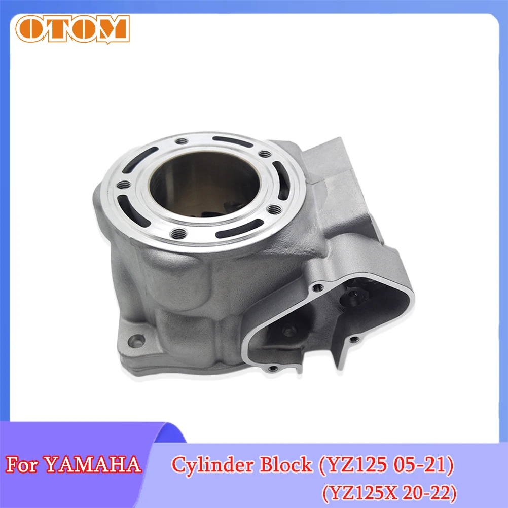 OTOM Motorcycle Cylinder Block For YAMAHA YZ125 2005-2021 YZ125X 2020-2022 Motocross Racing Edition Engine Parts 1C3-11311-21-00