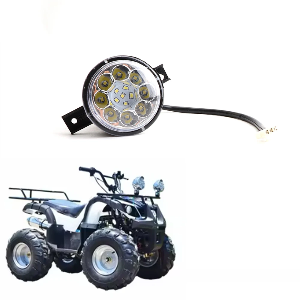 

12V LED3 wire headlights are suitable for ATV Quad 110 125cc Taotao ATA110D ATA110D1 ATA125D ATA125D ATA135D ATA125 ATA125 HW