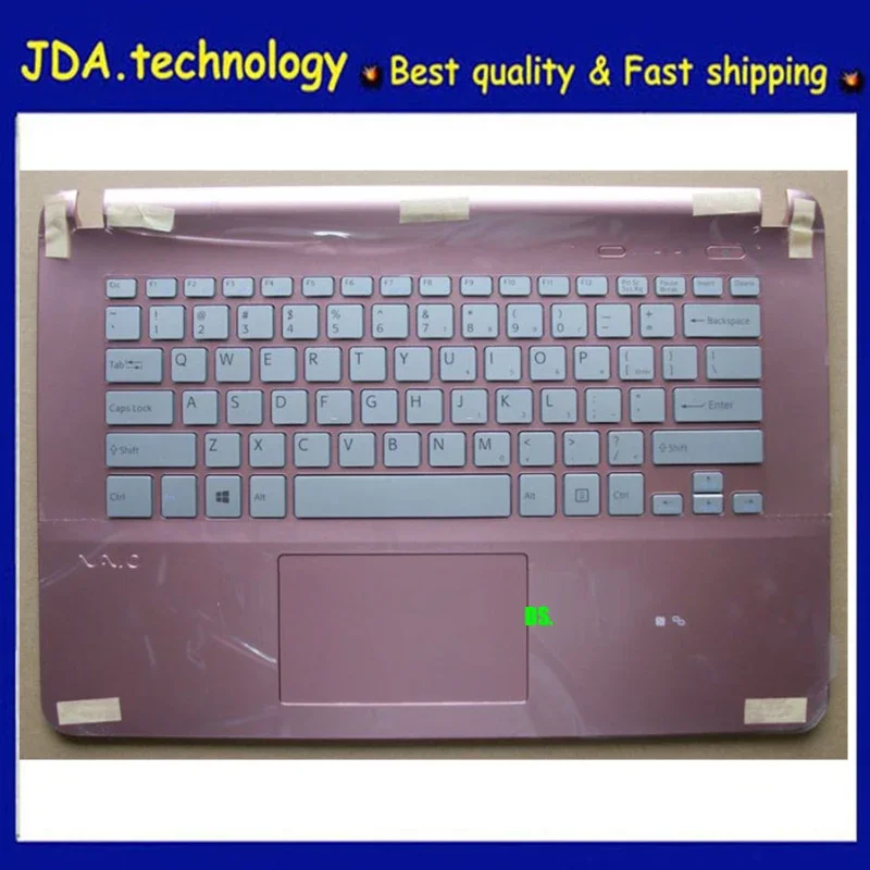 New for sony SVF142C29L SVF142C1DT SVF142A26T SVF143A1QT SVF142A23T SVF143A2TT SVF143 SVF142 US keyboard upper cover Touchpad