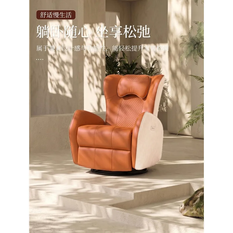 Electric massage sofa chair single zero gravity sleepable reclining living room functional lazy chair
