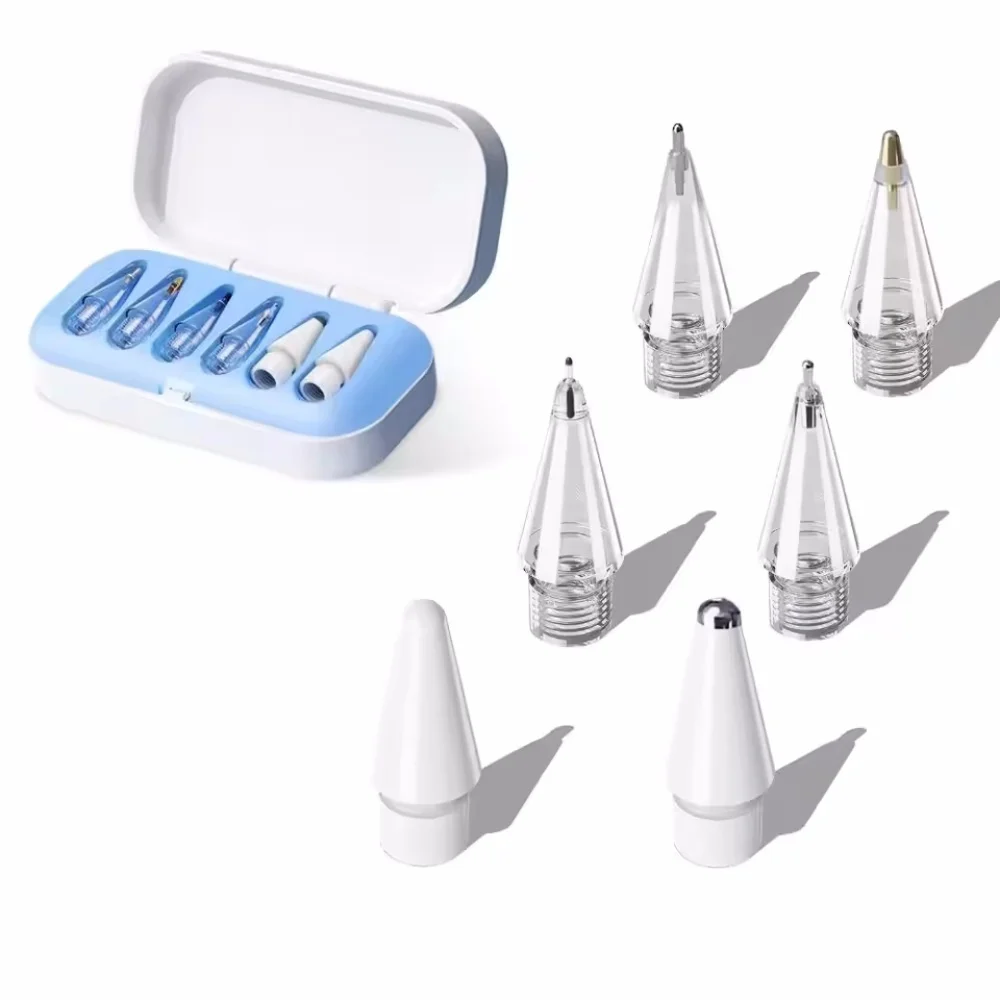 Replaceme For Apple Pencil Nib Set (1st/2nd Gen / USB-C Version)Replacement for iPad Pro Stylus High-Wear-Resistant Upgraded