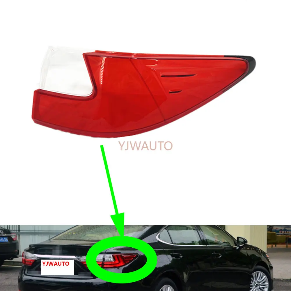 

Taillights Cover for Lexus ES200 ES250 ES300h 2015~2017 Car Brake Lights Glass Lens Replacement Parking Lamp Shell Taillamp Lens