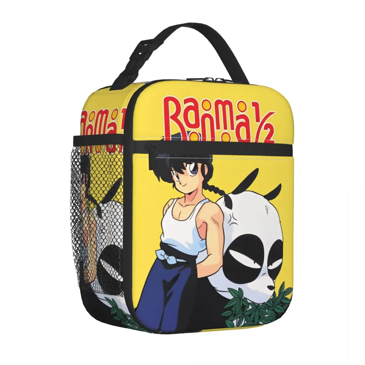 Manga Ranma Insulated Lunch Bags Cooler Bag  Lunch Container Adventure Martial Comedy Leakproof Tote Lunch Box Food Bag Outdoor