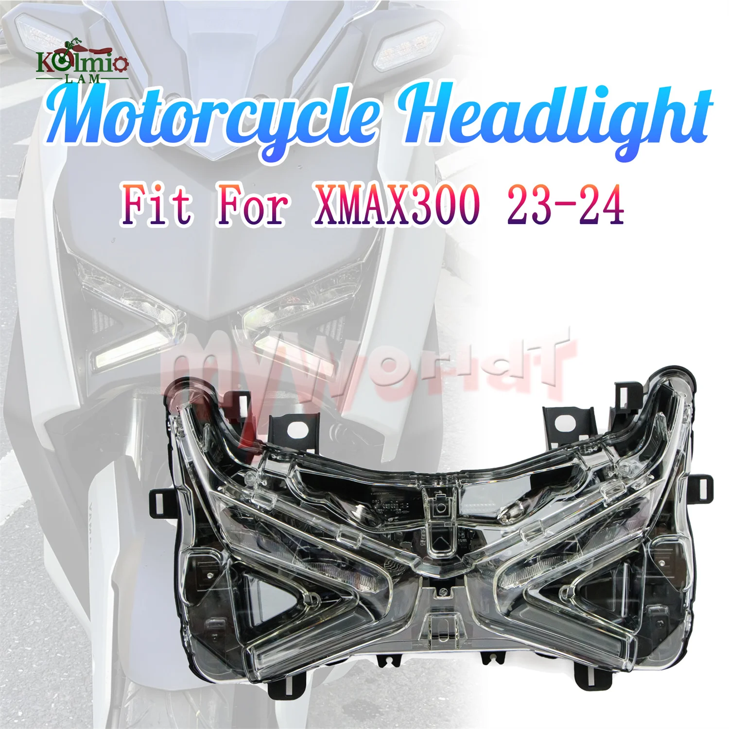 

Fit For Yamaha XMAX300 2023 - 2024 Motorcycle Headlight Headlamp Head Lamp Light Assembly Motorcycle X-MAX XMAX 300