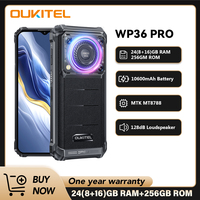 Oukitel WP36 PRO Rugged Smartphone Android rugged phone 126dB Speaker 10600mAh Battery Up to 24GB+256GB 6.52\