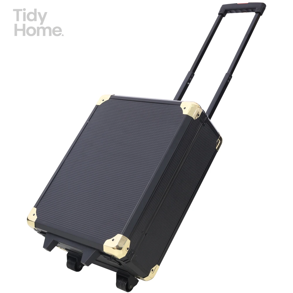 Home Repair Tool Set Kit for Men,rolling Toolbox Storage Case with 4 Drawers, General Household Tool Kit with Rolling Tool Box