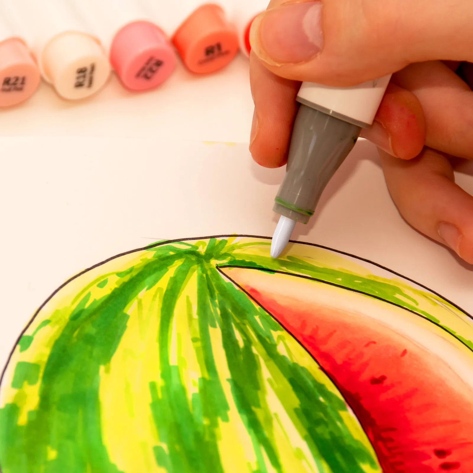 

20 шт. сменных наконечников для маркеров 0,7 мм, аксессуары для ручек-маркеров, для плавного письма, школьные принадлежности