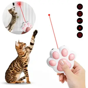 Interaktives Katzenspielzeug mit einstellbaren Mustern, Trainingsjackjäger, interaktives Spielzeug für Hunde und Innenkatzen, Laserspielzeug 10 Hauptverkaufsspielzeuglaser Gato - №6