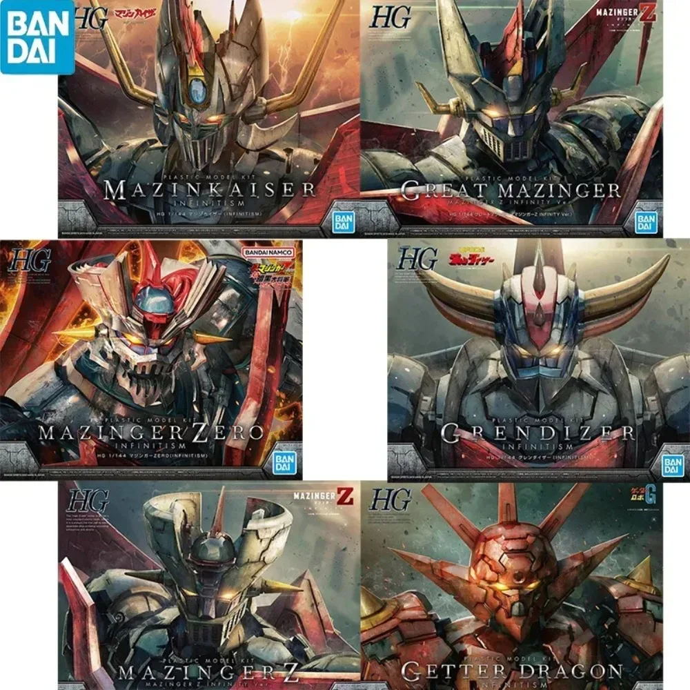 

В наличии BANDAI HG 1/144 GREAT MAZINGER INFINITY MAZINGER Z GRENIZER MAZINKAISER INFINITISM Аниме Фигурки Сборочные модели