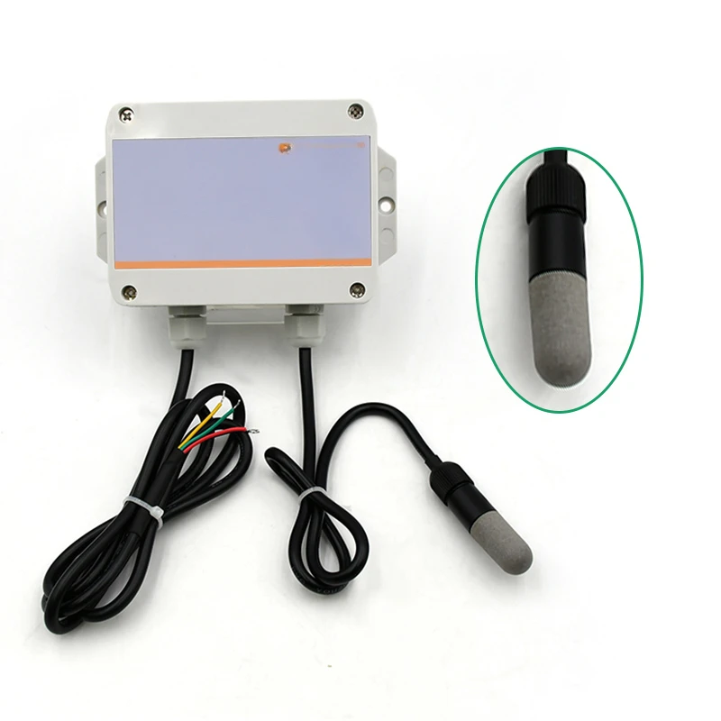 HG803 split probe 4 20mA rs485 room monitoring temperature and humidity sensor meter transmitter for building greenhouse