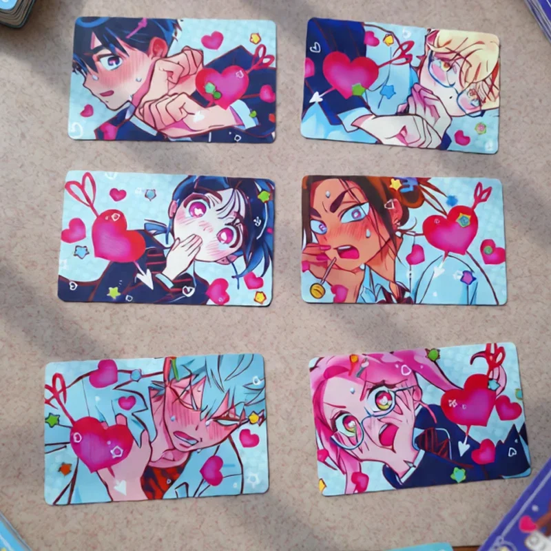 6Pcs/Lot Creativity TV KPOP Alien Stage Decor Lomo Card Mizi Sua Ivan Till Hyuna Luka Photocard HD Double-sided Album Photo Card