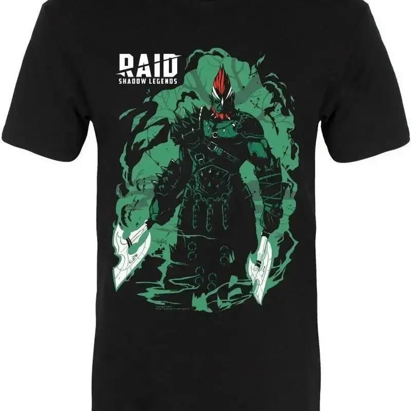 RAID Shadow Legends Official Galek Silhouette Black T Shirt