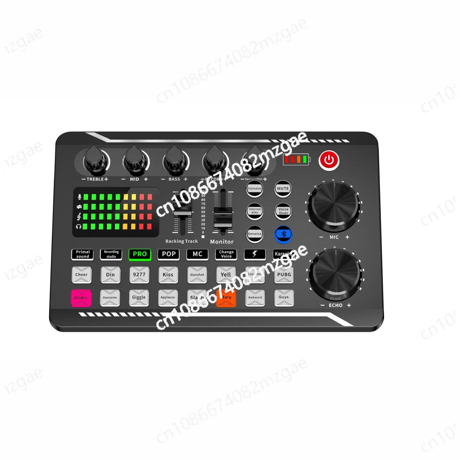

English version F998 live sound card English packaging with English manual can be matched with bm800 set