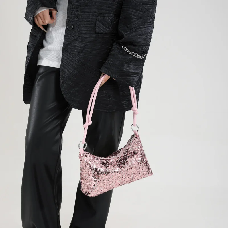Casual Sequin Crossbody Bags for Women Shoulder Bags Large Capacity Women Tote Bag Purse and Handbags Designer Bags Сумка Sac