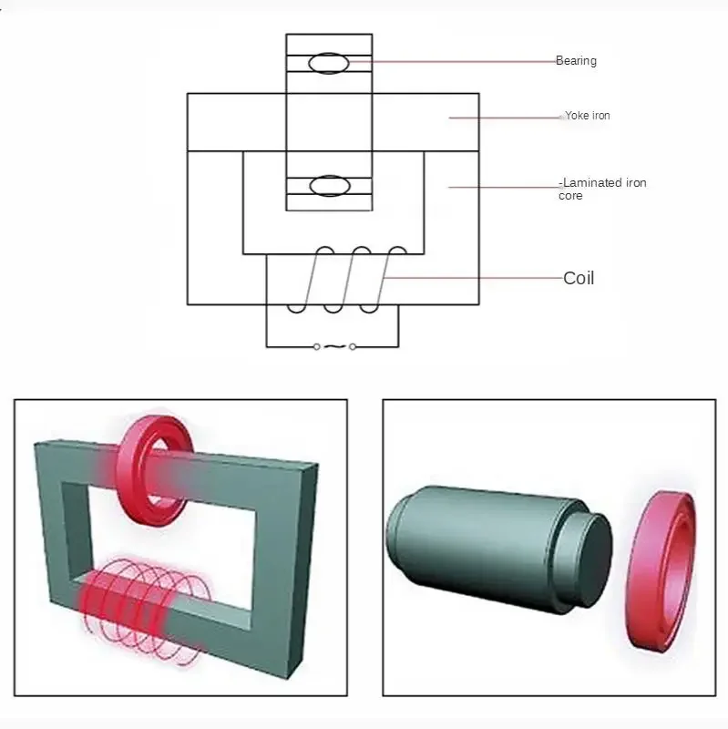 HA-ⅠComputer Control Bearing Heater Electromagnetic induction gear quick release installation Bearing Heater BB