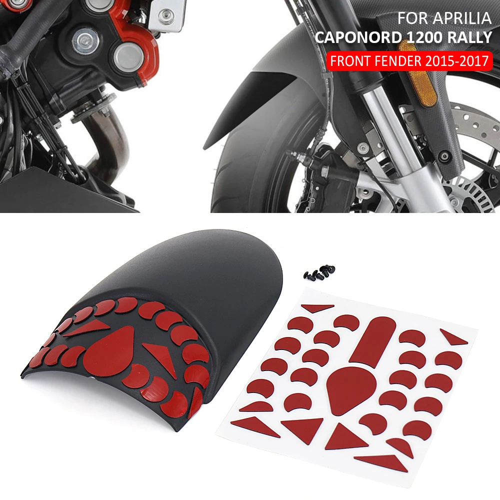 

Motorcycle Accessories Front Fender Mudguard Extender Extension Refit For Aprilia Caponord 1200 Rally 2015 2016 2017