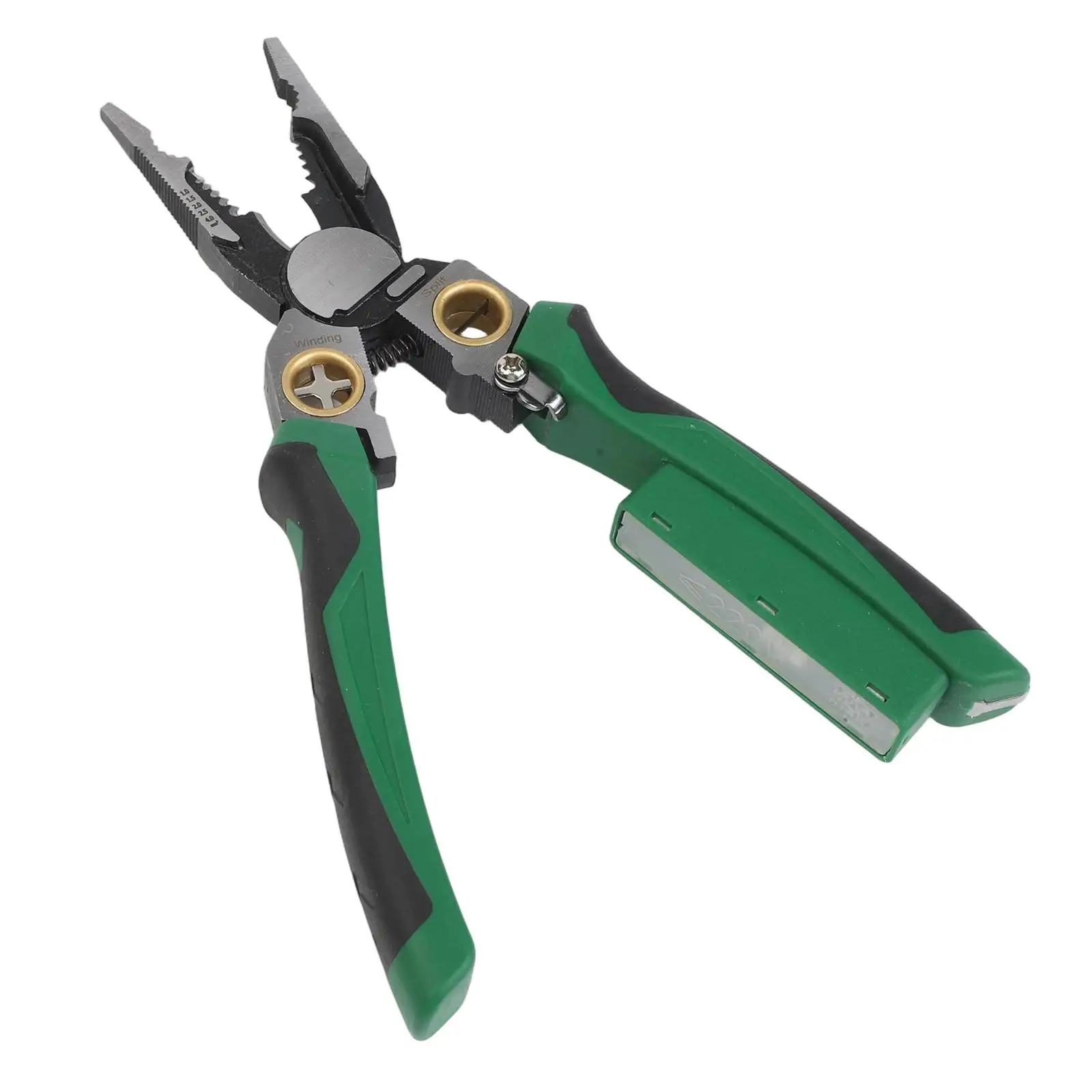 Electric Wire With Built In Voltage Tester Ergonomic Pliers For Electrician DIY Wire Cutting Stripping Crimping Tool