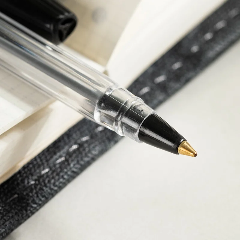 Imagem -03 - Deli-caneta Esferográfica Escrita Suave Tinta Preta e Azul Fornecimento de Escritório Eq1-bk Eq1-bl Eq1-c 07 mm 12 Pcs por Caixa