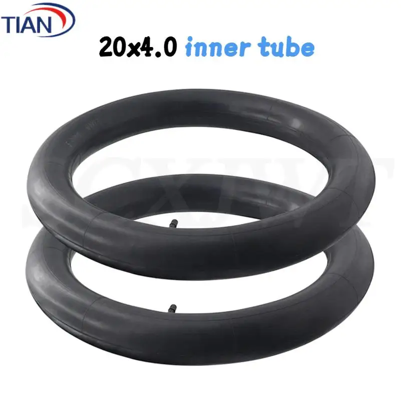 

Велосипедная камера для пляжного велосипеда 20x4.0, для снегоходов, велосипедов, квадроциклов, черная, 20 дюймов