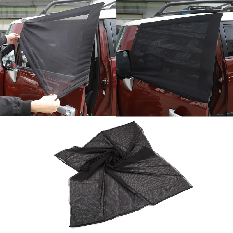 

For Toyota FJ Cruiser car rear window curtain sunshade mosquito net car exterior decoration modification accessories