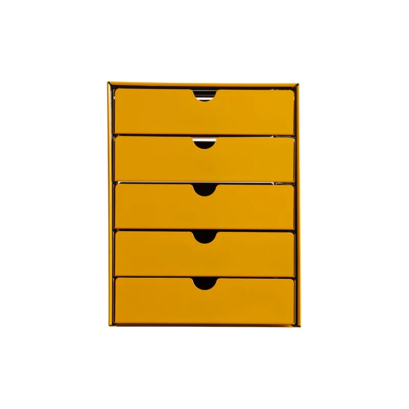

Modern minimalist multi-layer metal drawer file cabinet desktop office storage locker