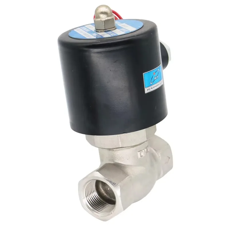 2L200-20S(US20S) High Pressure AC220V 3/4inch 2/2-Way Stainless Steel Steam Air Oil Water Solenoid Valve