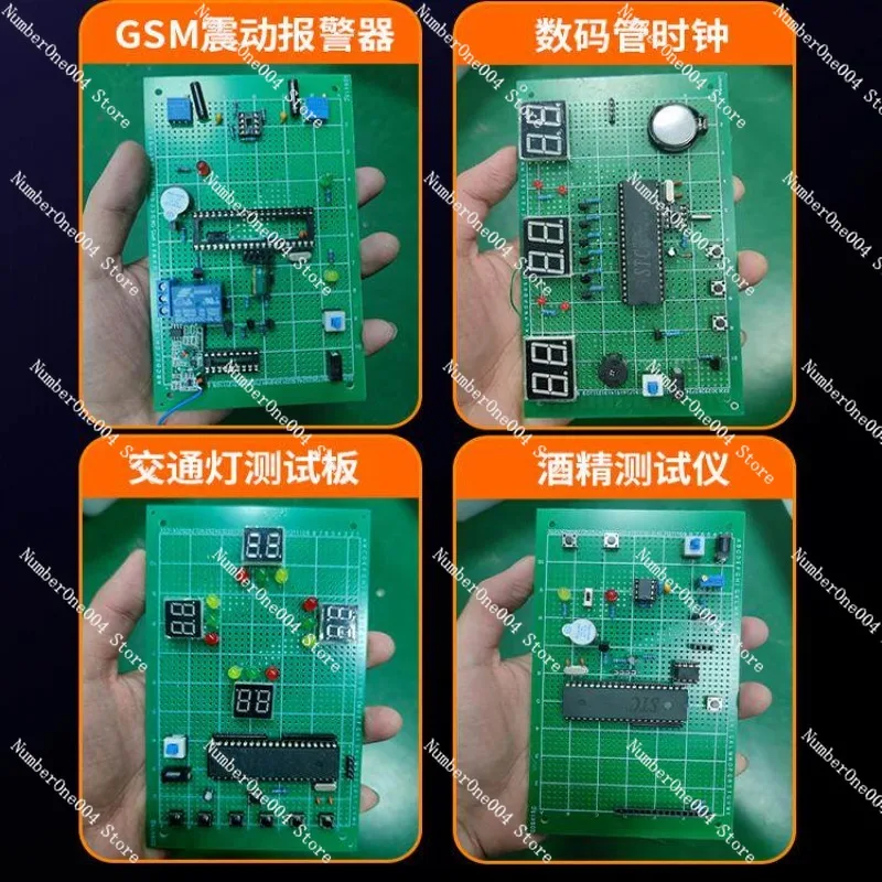 

Двусторонняя универсальная печатная плата из стекловолокна с эпоксидным покрытием и оловянным напылением, 5-20 см, многоразмерная, для электронных экспериментов