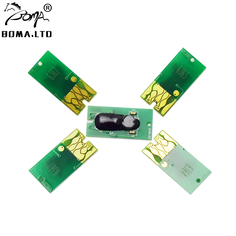 HOT!! 700ml/Color 7700 9700 Cartridge Chips For Epson T6361 - T6364 T6368 7710 9710 PRO7700 PRO9700 Plotter Printer