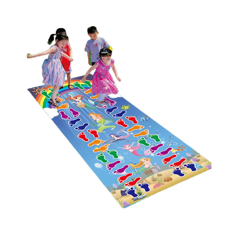 

Hands and Feet Game Pad Team Expand Props Outdoor Training Group Building Fun Game Pads Kindergarten Sports Games Toy Jump Mat