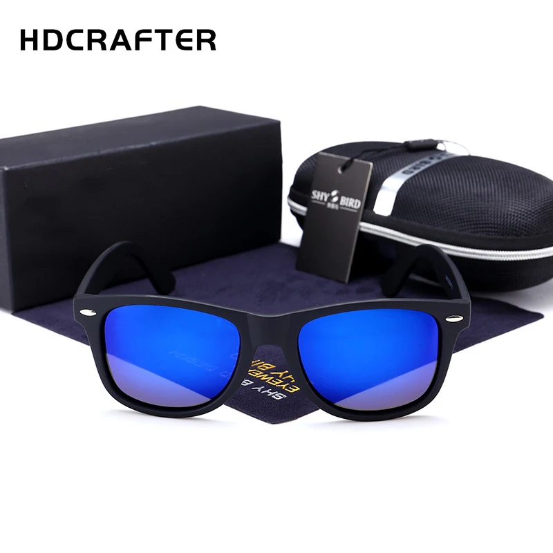 HDCRAFTER Retro Sunglasses Women Men Polarized Sunglasses Driving Luxury Brand Design Elegant Female Square Oculos 2140