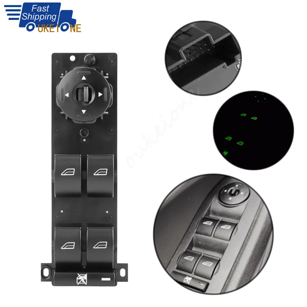 Electric Power Master Window Regulator Button Lifter Control Switch For Ford Focus MK2 C-Max 06-2014 Car Accessories 3M512K021AB