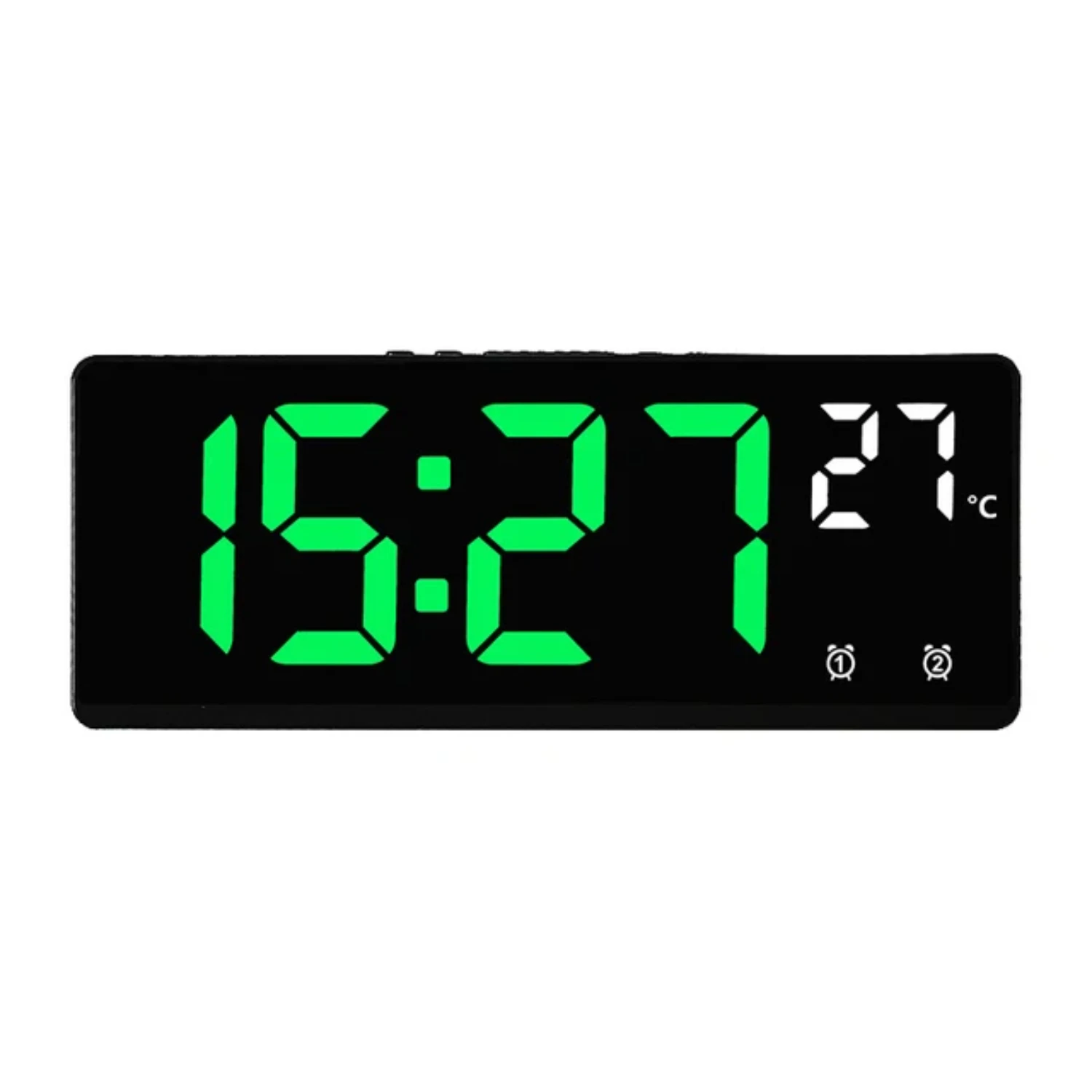 Creative Multifunction Electronic Clock Simple Large  Clock Multi Group Alarm Clock Student Clock Stop watch Light up clock