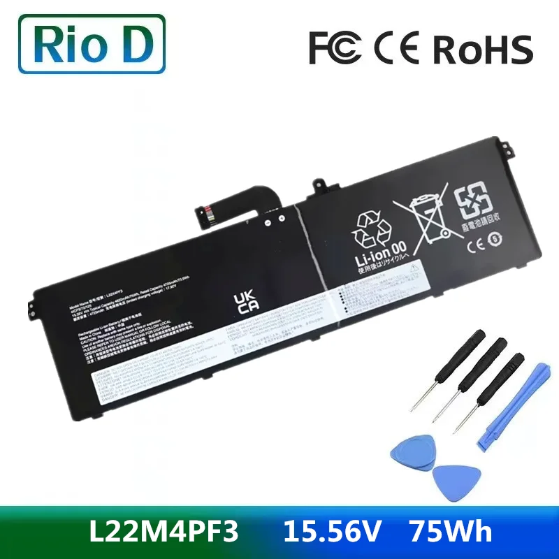 L22M4PF3 L22X4PF3 Laptop Battery For Lenovo ThinkPad XIaoXin Pro14 IRH8  15.56V 75Wh