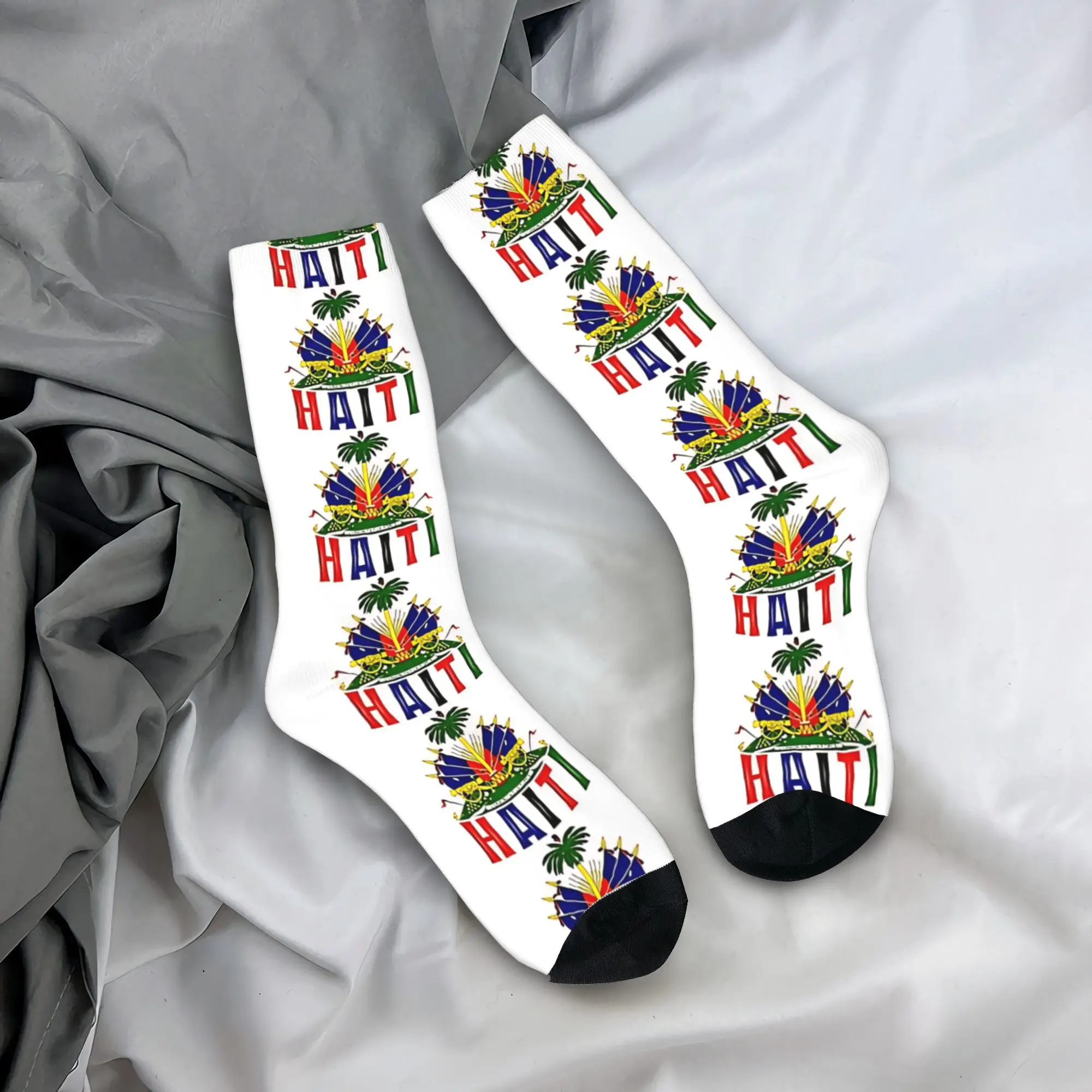 

Haiti 1804, чулки с картой Гаити, мужские носки, корейские носки высокого качества, осенние противоскользящие носки для скалолазания, подарок на день рождения