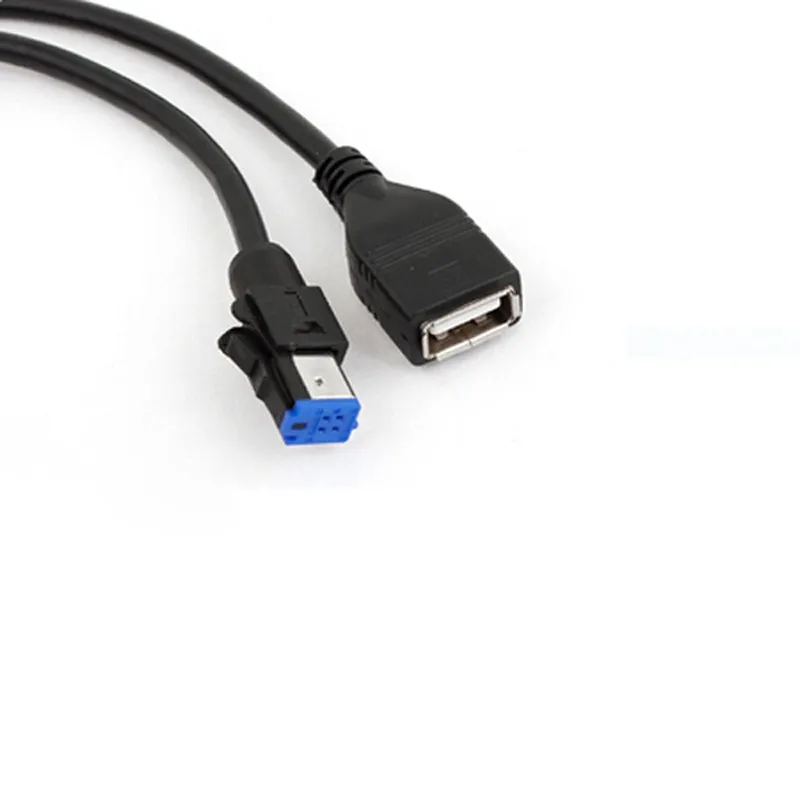 Biurlink Car USB AUX-In Audio Cable Adapter 4Pin Connector for Nissan