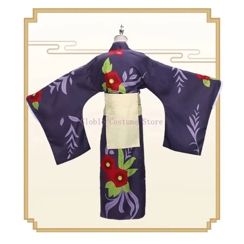 Costume de Cosplay Anime Tamayo Kimetsu No Yaiba pour Homme et Femme, Perruque Japonaise Haori, Costume d'Halloween